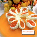 La Bûche de Noël Cœur d'Agrumes du Park Hyatt Paris-Vendôme 2024 signée Naraé Kim