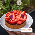 Pâtisserie Mélilot Paris 20e arrondissement - tarte aux fraises