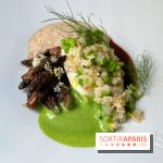 Auguste - Turbot, petits pois, tourteau