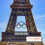 Tour Eiffel anneaux jeux olympiques Paris 2024