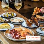Tina restaurant - bar à Tapas Paris 6  -  assiettes à partager