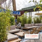 La terrasse sur la Tour Eiffel 2024 en mode JO Paris 2024 - les photos