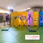 JO de Paris 2024 : animations sportives Stadium RATP à la station Auber - IMG 9273