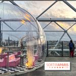 Bulle de rêves : la terrasse d'hiver du restaurant George au sommet du Centre Pompidou