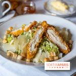 Le brunch confidentiel de l'Hotel Particulier de Montmartre -  salade ceasar