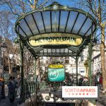 Station Abbesses - métro parisien - A7C02726