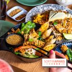 Buja restaurant végétarien thaï et Viet Paris 13e - photos - bo bun coco