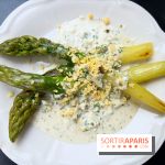 Le Cochon à l'Oreille - Asperges, sauce mimosa