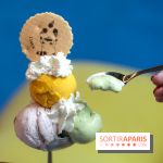 Le pop-up de glace Café Isaka à la Samaritaine avec salon de thé