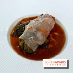 Geoélia - Sucrine braisée, jus de homard, sauce Grand Veneur