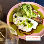 Comptoir Lazu - Courgettes crues et cuites, stracciatella