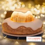 la Bûche de Noêl du Mandarin Oriental Lutetia aux Lumières de Paris