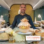 Les bûches et créations de Noël et fêtes de Ladurée 2025
