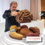 Bûches de Noël et créations de fête 2025 de Pierre Hermé : les Abysses