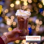 Tea time de Noël du Mandarin Lutetia 2025 par Nicolas Guercio - photos - chocolat chaud