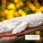 Le tea time de Noël du George V 2025, les photos - buche de noël