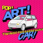 Pop Art Car - défilé renault® - SORTIR APARIS PAPARTCAR 1500x1000 TWINGO
