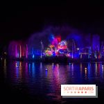 Disneyland Paris : Disney Cascade of Lights, le spectacle nocturne sur Adventure Bay