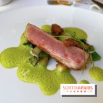 Alliance - Agneau de lait de Lozère, panoufle, selle cuite en intensité, sauce à l'oignon nouveau