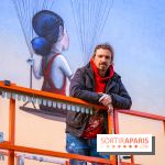 Seth et sa nouvelle fresque street-art XXL  Paris 13e - photos