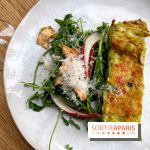 Chez Clo - Lasagnes artichaut, petit pois, ricotta