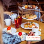 Le tea time de printemps été du Printemps au Bleu Coupole par Bryan Esposito et Xavier Pistol