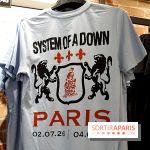 Pop-up store System of a Down à Paris - nos photos