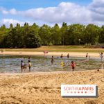 Île de loisirs du Val de Seine dans les Yvelines, plage, baignade et activités - photos
