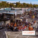 Défilé flottant sur la Seine : le Jal Yatra à Paris, les photos