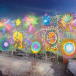 Le Centre Pompidou spectacle pyrotechnique XXL de l’artiste chinois Cai Guo-Qiang