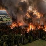 Incendie en forêt de Fontainebleau, routes coupées et trains perturbés