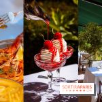 La terrasse-restaurant en jardin du Shangri-La Paris : Summer by La Bauhinia pour les beaux jours