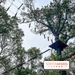 Branches et loisirs, l'accrobranche à la base de loisirs de Saint-Quentin en Yvelines