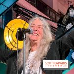 Patti Smith en séance de dédicaces à la librairie Gallimard à Paris