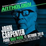 John Carpenter en concert à La Salle Pleyel de Paris en octobre 2018