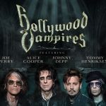 Hollywood Vampires avec Johnny Depp, Alice Cooper et Joe Perry au Zénith de Paris en juin 2023