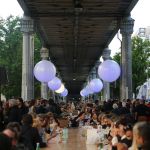 Le Grand Banquet du 13e de retour sous le viaduc du métro à Paris
