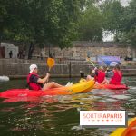La base nautique gratuite du Bras Marie : du kayak et du canoë sur la Seine face à l'Île Saint-Louis