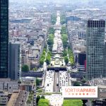 Reopening of the roof of the Grande Arche in La Défense