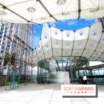 Réouverture du toit de la Grande Arche de La Défense