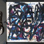 Les têtes et les mots : David Cohen expose à Paris à la galerie Rachel Hardouin