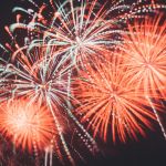 Feu d'artifice du 14 juillet à Garges-lès-Gonesse (95)