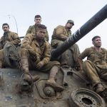 Fury : Logan Lerman, Jon Bernthal, Brad Pitt, Michael Peña, Shia LaBeouf