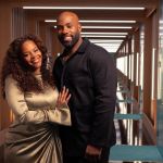 Teddy Riner et Luthna Plocus dans Pour le meilleur et à l’aveugle