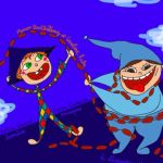 Les Aventures d'Arlequin au Théâtre Pixel