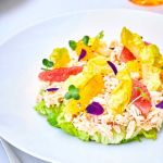 La recette de la salade de king crab du chef Jérôme Videau