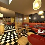 César y Georgette, le café de l'hôtel La Dépendance en hommage au poète péruvien César Vallejo