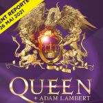 Queen + Adam Lambert en concert à l’AccorHotels Arena de Paris - Reporté en mai 2021