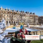 Le Marché de Noël des Tuileries à Paris, patinoire