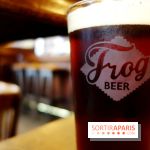 Burger et bière d'hiver chez FrogPubs